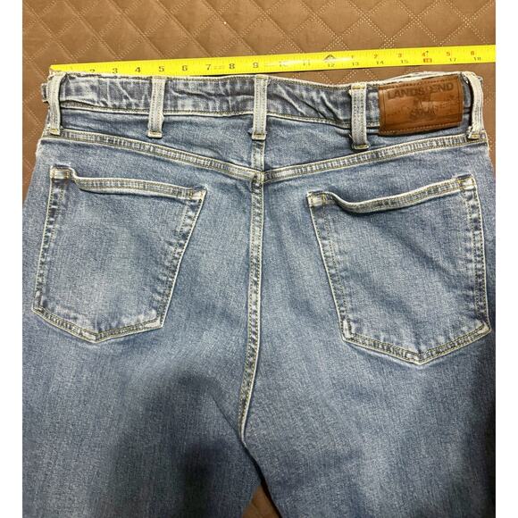 Men’s Lands End Rigid Traditional Fit 5 Pocket Jeans - Size 36 - Picture 10 of 10